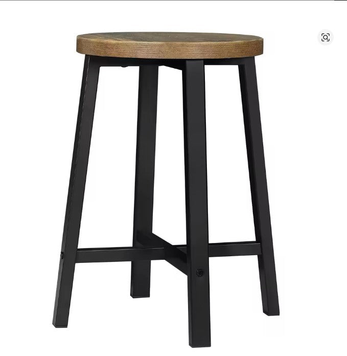 Sgabello da Cucina con Gambe in Metallo – Sgabello Moderno per Sala da Pranzo, Bar e Ristorante