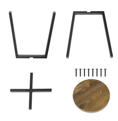 Sgabello da Cucina con Gambe in Metallo – Sgabello Moderno per Sala da Pranzo, Bar e Ristorante