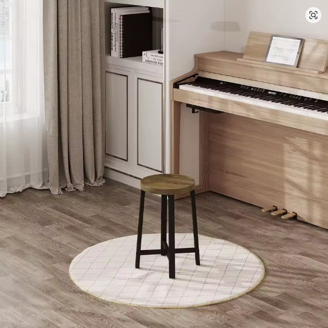 Sgabello da Cucina con Gambe in Metallo – Sgabello Moderno per Sala da Pranzo, Bar e Ristorante